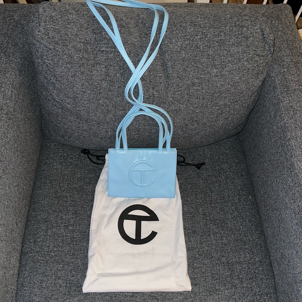 NEW Telfar Small Shopper - Pool Blue